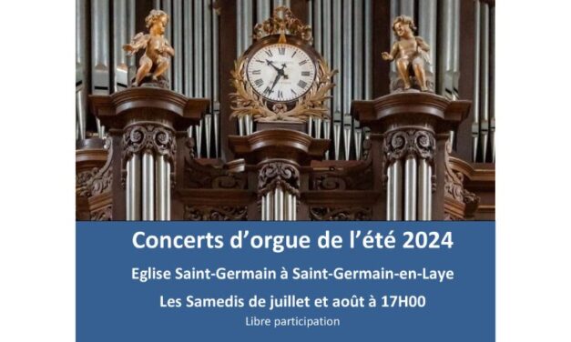 Concerts d’orgue de l’été 2024